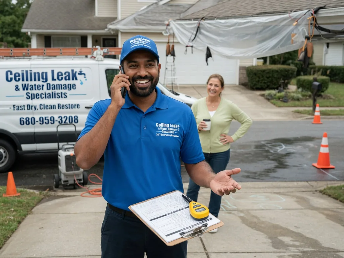 Ceiling Leak Cleanup Leesport, PA FAQs